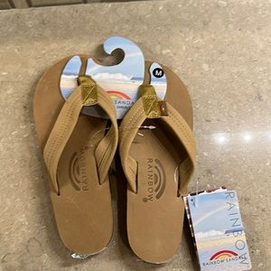 Women’s medium Rainbow single layer arch support sandals